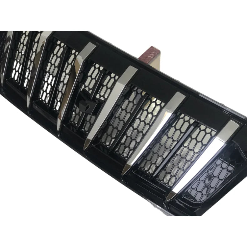 Calandre Avant Nid d'Abeille Barres Verticales Hyundai Tucson 2021-2023 Argent ou Noir