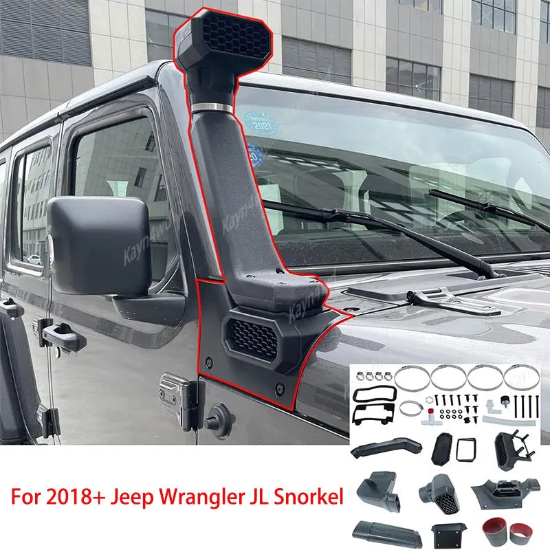 Snorkel Ram Air Jeep Wrangler JL et Gladiator JT 2018 et Plus