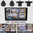 Caméra de Recul 360° Kit 4 Caméras AHD 1080P Vue Panoramique