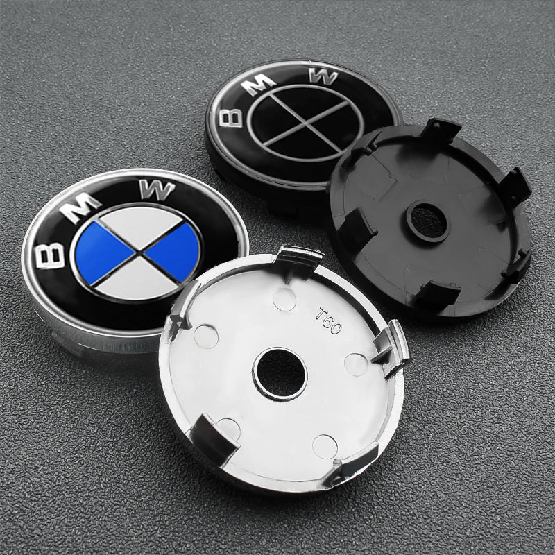 Cache-Moyeux BMW E90 F30 F10 X1 X5 56mm 60mm