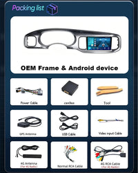 Autoradio Android Dodge Charger 2011-2014 Écran QLED 9 pouces CarPlay GPS Navigation