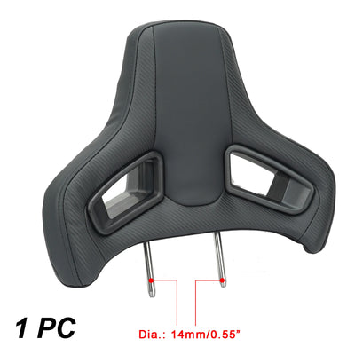 Appui-Tête Baquet Sport Universel Cuir PVC 1 Pièce