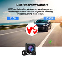 Dual-Camera 1080P Dashcam with 10-Inch Touchscreen