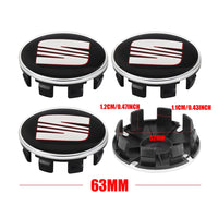 Cache-Moyeux Seat Leon Ibiza Ateca Cupra 55mm 63mm — vue arrière