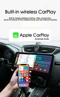 Autoradio Android 13 Écran QLED Dodge Challenger SRT Hellcat 2010-2023 CarPlay Sans Fil GPS 4G