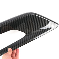 Calandre Ford Puma 2019-2023, Entourages de Feux de Brouillard Aspect Carbone ou Noir Brillant