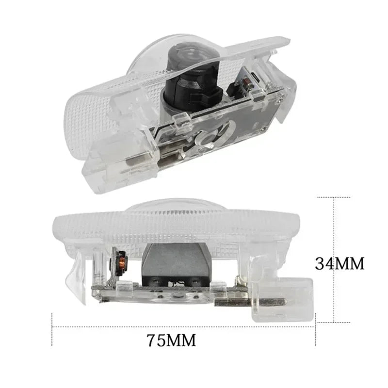 LED-Türlogo-Projektor für Toyota Land Cruiser, 2 Stück