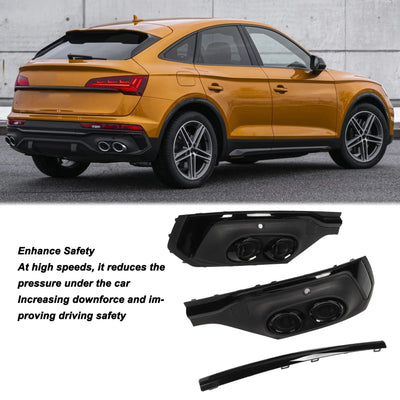 Cache d'Échappement Diffuseur Arrière Audi Q5 SQ5 Sportback 2021+