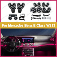 Aérateurs Turbine LED Ambiance Mercedes Classe E W213