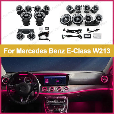 Aérateurs Turbine LED Ambiance Mercedes Classe E W213