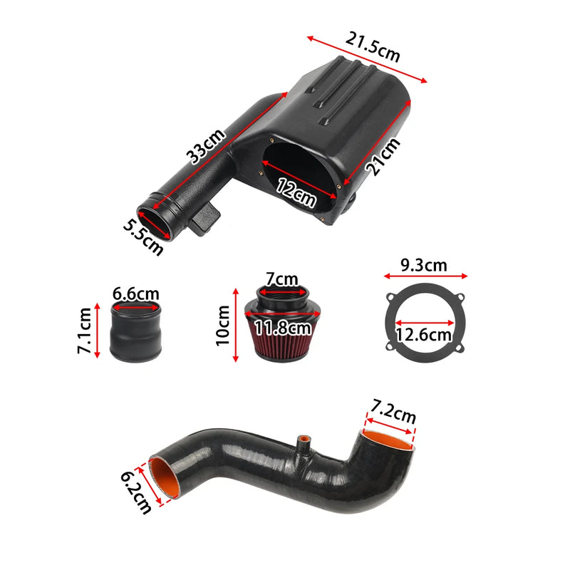 Kit Admission d'Air Froid Boîte Fermée 1.4 TSI EA211 Golf 7 Audi A1 A3