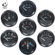 Jauge 52 mm 12V Température d'Eau d'Huile Pression Volts Ampèremètre