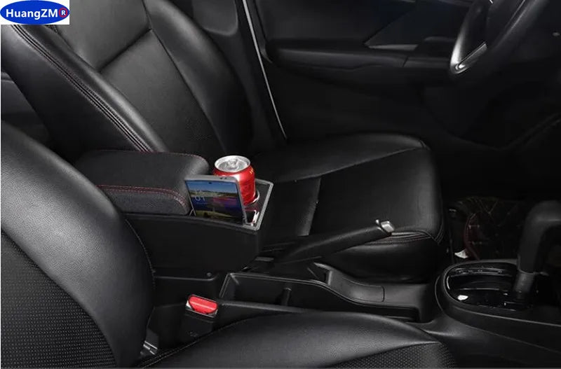 Accoudoir Peugeot 207 207 CC Console Centrale avec Rangement Porte-Gobelet et USB