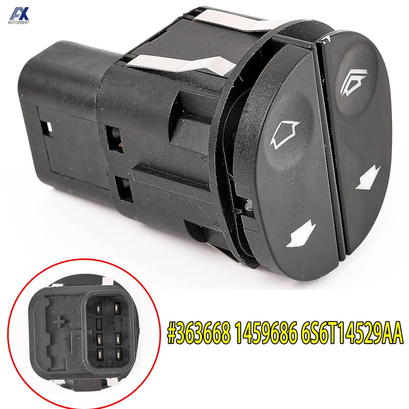 Bouton Lève-Vitre Ford Fiesta MK7 6S6T14529AB 1459686