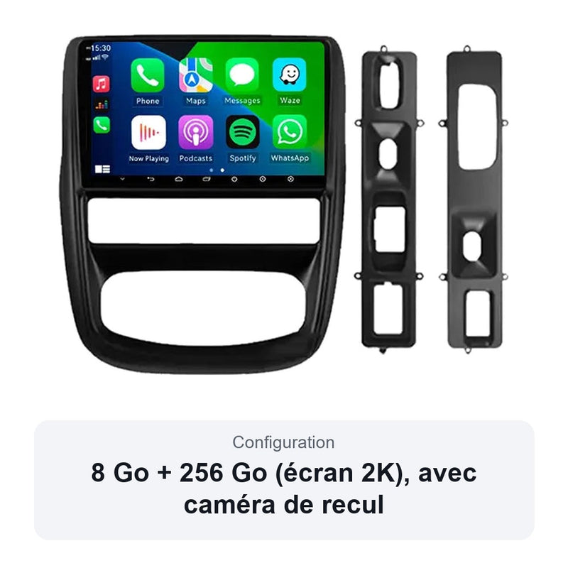 Autoradio CarPlay Dacia Duster 1 2010-2015 Android Écran Tactile