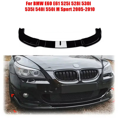 Lame de Pare-Chocs Avant BMW Série 5 E60 E61 M Sport 2005-2010
