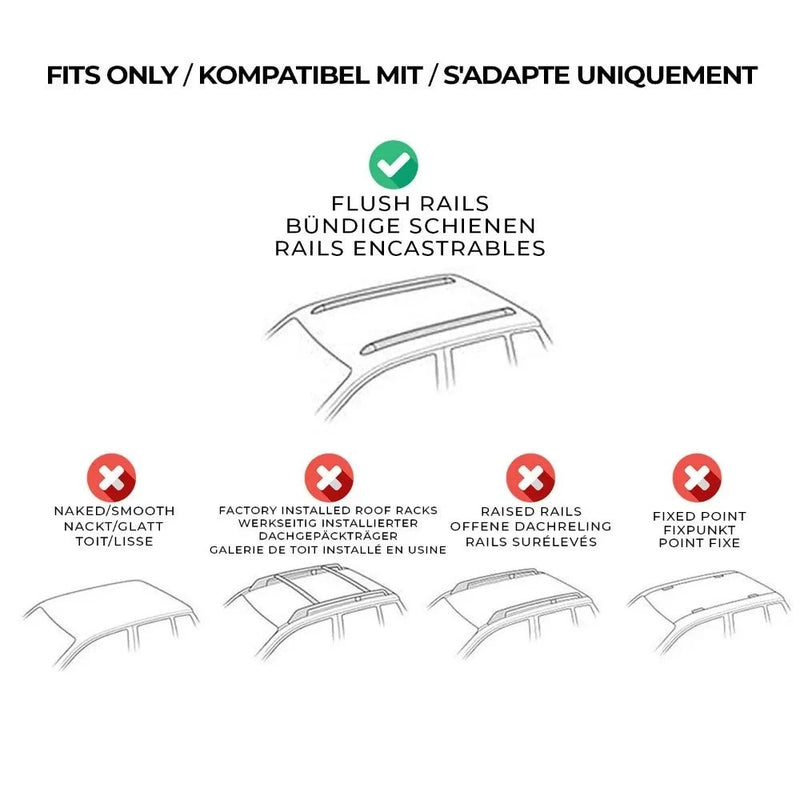 Barres de Toit Mini Countryman U25 2024-2025