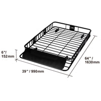 Panier de Toit Acier Galvanisé Charge 90 kg