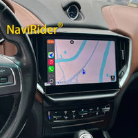 Autoradio Android Maserati Ghibli 2014-2020 Écran QLED 10 pouces CarPlay 4G Version Best GPS