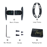 Palettes au Volant Magnétiques Hyundai i30 N Kona N Elantra N Fibre de Carbone