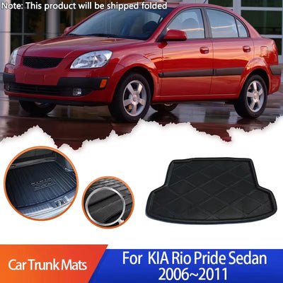 Tapis de Coffre Kia Rio Berline 2006-2011