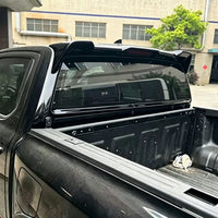 Becquet Ford Ranger T9 2023-2026 de Toit de Cabine en 2 Pièces, ABS Noir Brillant