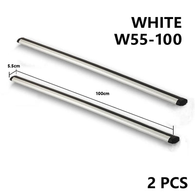Barres de Toit Universelles MASITU Aluminium 100 à 140 cm