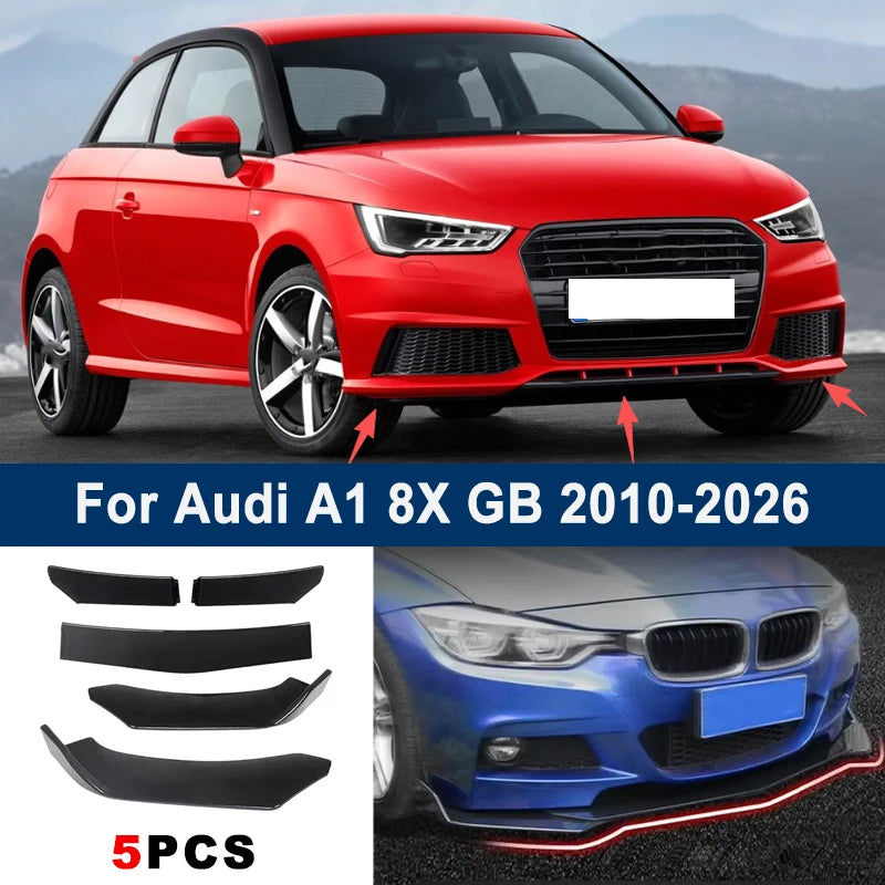 Lame de Pare-Chocs Avant Audi A1 8X et GB Kit 5 Pièces