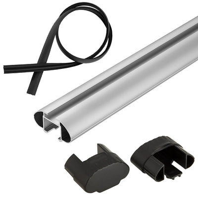 Barres de Toit Universelles MASITU Aluminium 100 à 140 cm