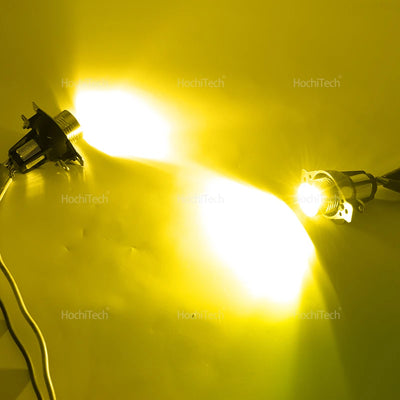 Ampoules LED Angel Eyes Jaune BMW E90 E91 LCI 2009-2011