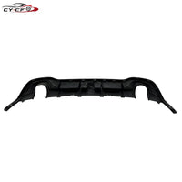 Diffuseur de Pare-Chocs Arrière Volkswagen Golf 8 GTI R-Line 2020-2023 ABS Noir Brillant