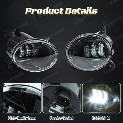 Antibrouillard LED Audi A4 A5 A6 Q3 B8 C7 2009-2014