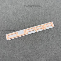Lettres CUPRA 3D 23,5 cm, Emblème Adhésif pour Formentor, Leon, Born, Tavascan, Ateca, 5 Coloris