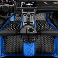 Tapis de Sol Renault Clio 5 2019-2026 Cuir Surpiqué Sur Mesure Jeu de 3 Pièces 33 Coloris