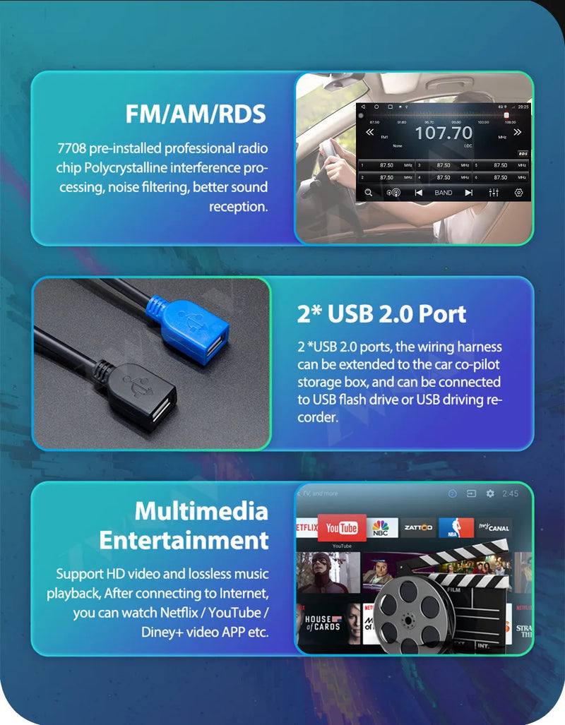 Autoradio Android Maserati Quattroporte 2004-2007 Écran Vertical 13,9 pouces CarPlay Sans Fil GPS DSP