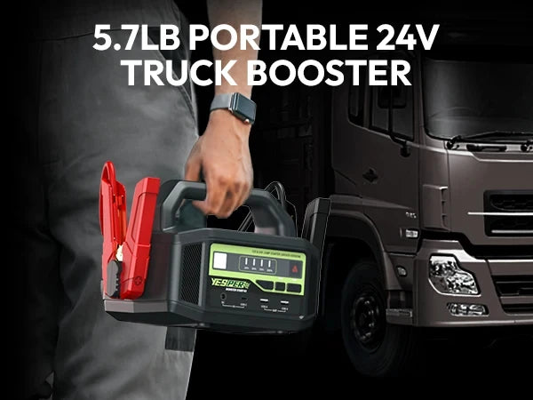 Booster de Batterie 12 V 24 V YESPER Monster Start N1 36 400 mAh