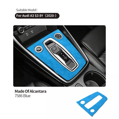 Couvre-Levier de Vitesses Alcantara Audi A3 S3 8Y