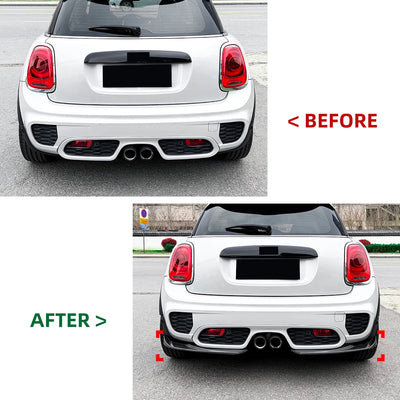 Diffuseur Mini Cooper F55 F56 F57 JCW Noir Brillant