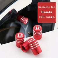 Bouchons de Valve Honda Civic CR-V Accord Jazz Moletés — détail de finition
