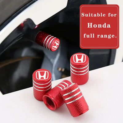 Bouchons de Valve Honda Civic CR-V Accord Jazz Moletés