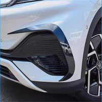Calandre BYD Atto 3 2021-2024 Entourages de Grilles Latérales Avant Noir Brillant, Lot de 2 en ABS Adhésif
