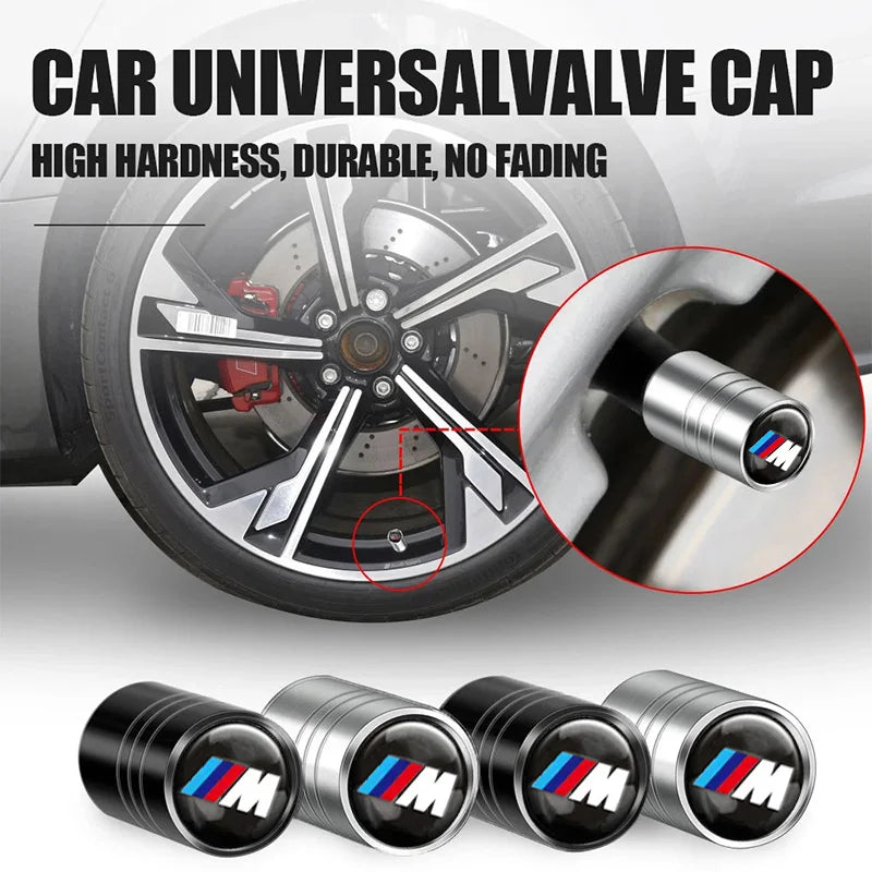 Bouchons de Valve BMW M Sport E46 E90 F30 G20 — vue de profil
