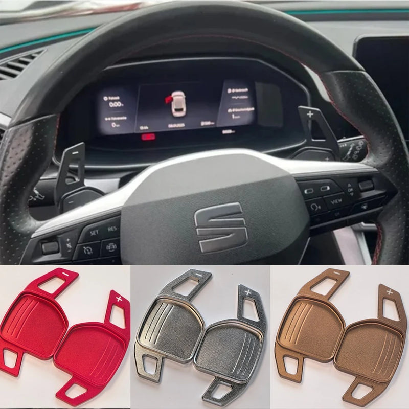 Palettes au Volant Seat Leon 4 FR Tarraco Arona Aluminium