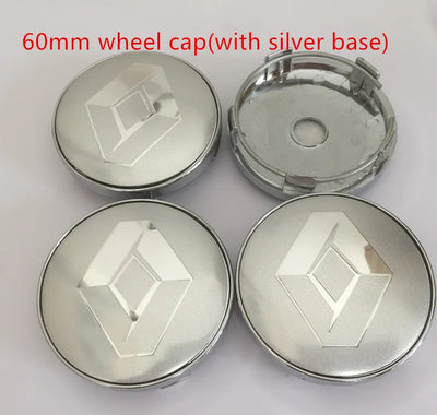 Emblèmes Cache-Moyeux 3D 56mm 60mm 68mm 4 Pièces