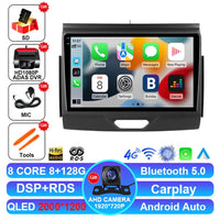 Autoradio Android 15 Ford Everest et Ranger 2015-2018 CarPlay Sans Fil GPS 4G