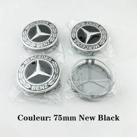Cache-Moyeux Mercedes AMG W204 W205 GLA GLC 75mm — détail du support