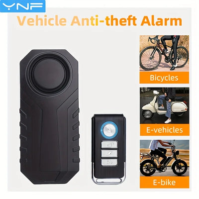 Alarme Voiture YNF 113 dB Étanche avec Télécommande