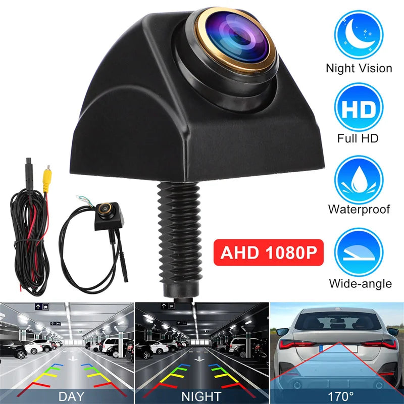 Caméra de Recul AHD 1080P Fisheye 170° Orientable IP68