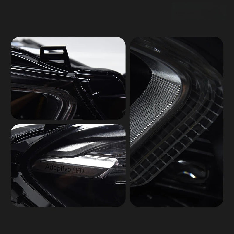 Phares LED Mercedes GLE W166 2015-2019 Paire Avant Signature Lumineuse
