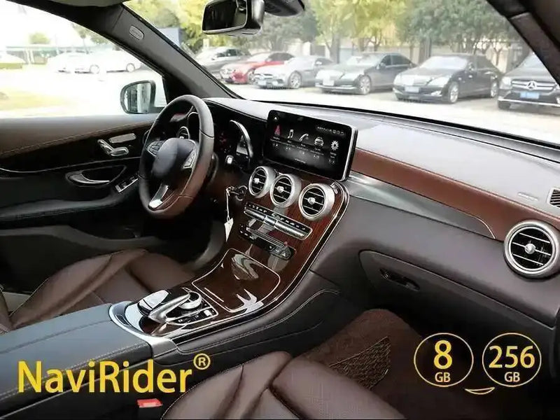 Autoradio Android 14 Mercedes-Benz GLC X253, C et Classe V W446 W447 2015-2018 Écran 12,8 pouces CarPlay DSP